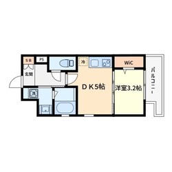 ラシーヌ住吉大社の物件間取画像